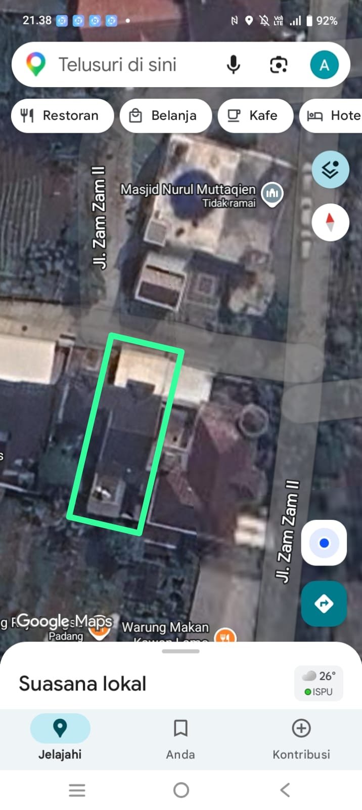 Rumah Islamic Village, 3+1KT KM Dalam, Strategis Skul-RS-Tol - 3