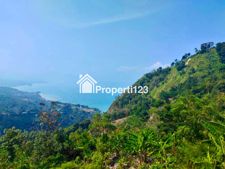 Bangun Villa Impian Anda di Atas Bukit dengan Full Ocean View | Tanah Dijual Puncak Habibie Cisolok - 4