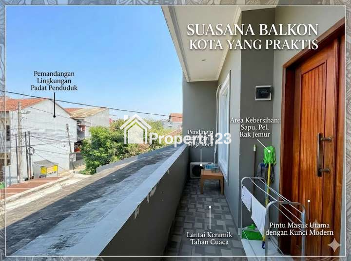 Rumah Hook Minimalis 3 Lantai Baru Renovasi di Sayap Sriwijaya Bandung – SHM Nego - 10