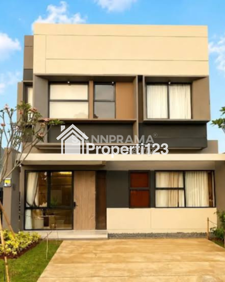 Rumah mewah 2 lantai dengan double facade di Sawangan Depok - 1