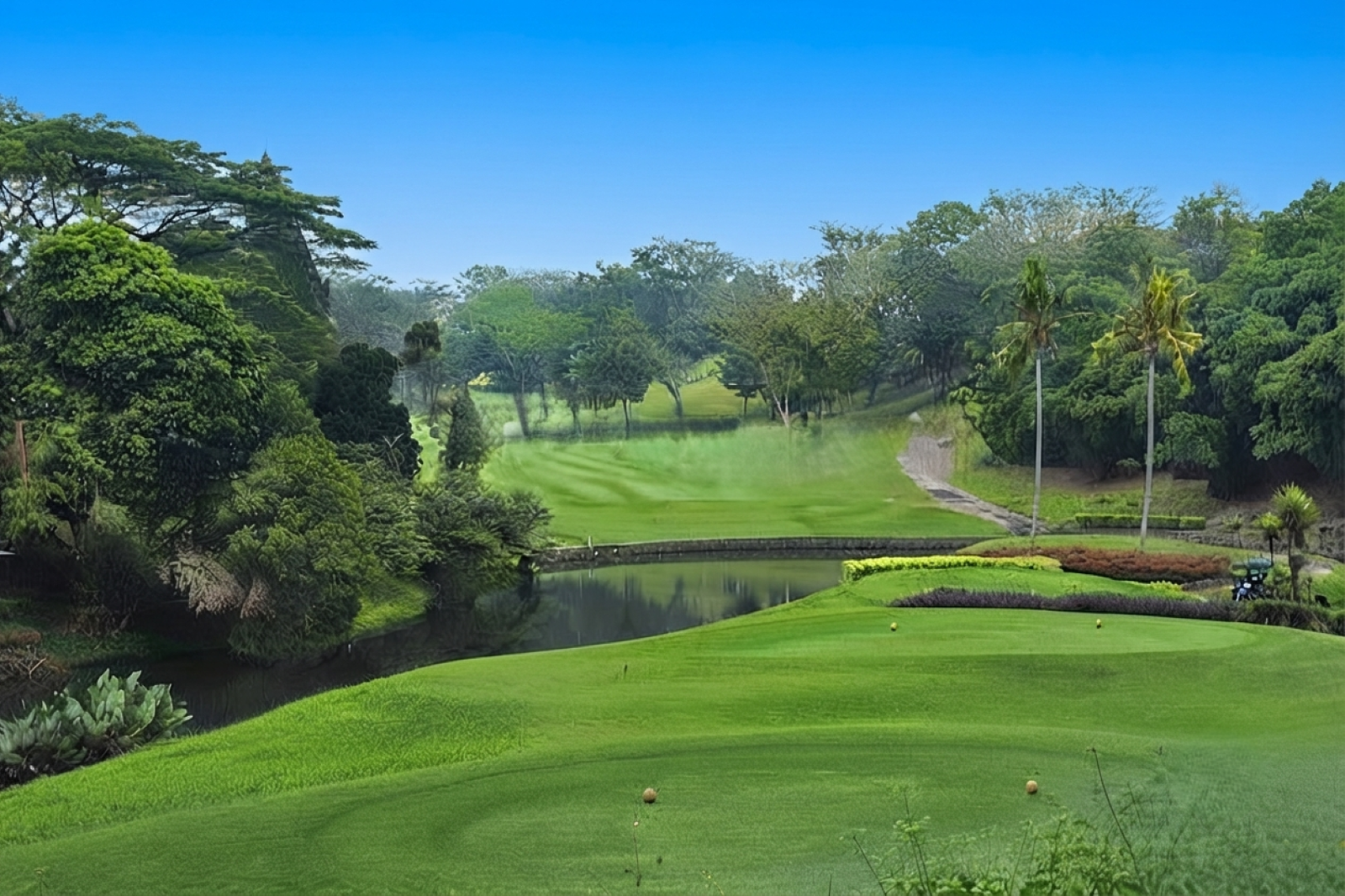 Tanah Kavling Nempel Lapangan Golf Rancamaya Golf Estate Bogor - 9
