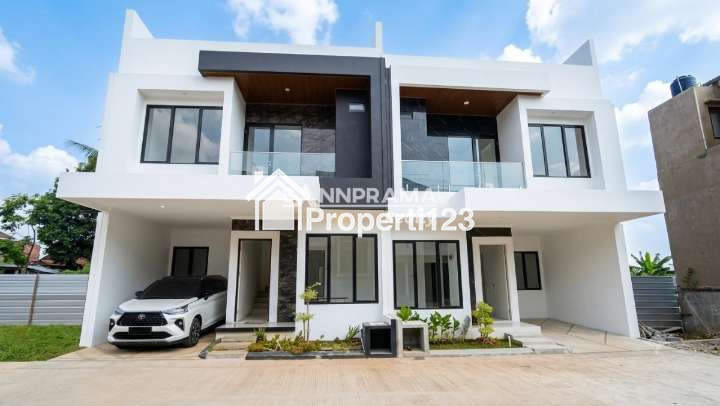 Rumah 2 lantai ada rooftop ready stock di Pondok Petir Depok - 2
