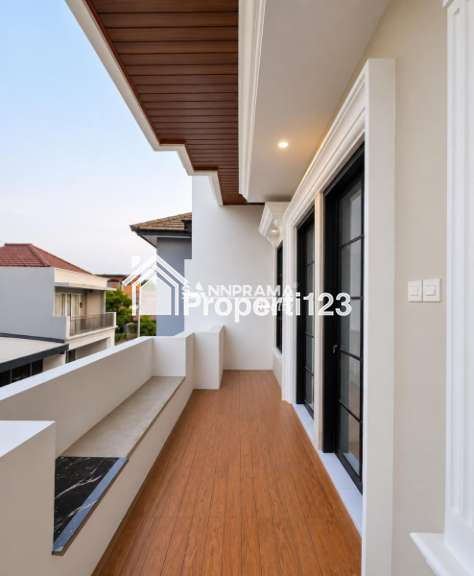 Rumah mewah 2 lantai dgn pool murah siap huni diTanah baru Depok - 10