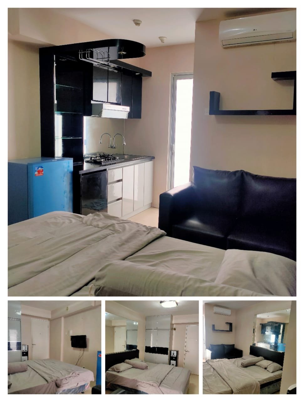 Dijamin Murah! Disewakan Studio, 2 Kamar dan 3 Kamar Full Furnish – Apartemen Bassura City Jakarta Timur - 3