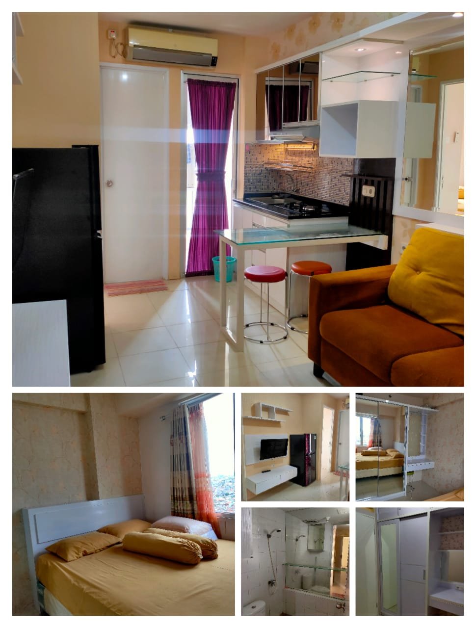 Dijamin Murah! Disewakan Studio, 2 Kamar dan 3 Kamar Full Furnish – Apartemen Bassura City Jakarta Timur - 5