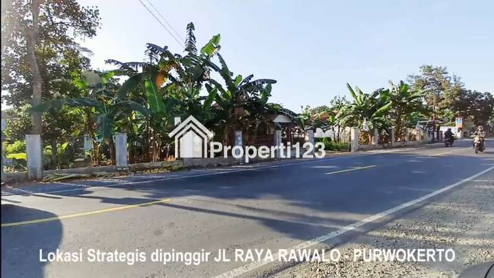Dijual TANAH KAVLING EKONOMIS di RAWALO (kabupaten Banyumas) seberang Puskesmas | dipinggir jalan raya - 2
