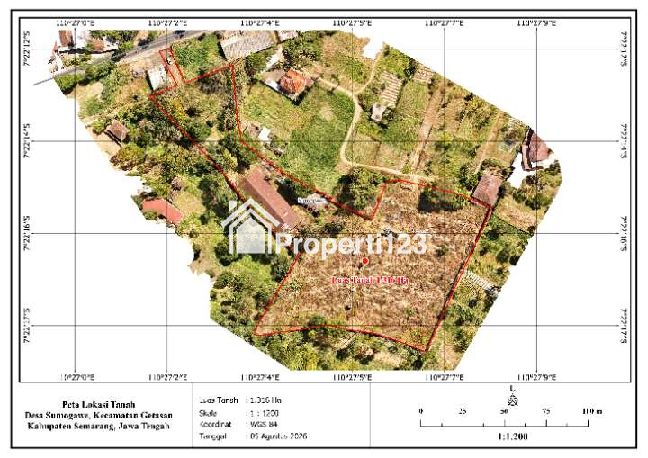 JUAL 🏞️ TANAH INVESTASI PREMIUM – SUMOGAWE, GETASAN COCOK UNTUK HOTEL & RESORT, COTTAGE OR VILLA, RECREATION AREA, RESIDENTIAL DEVELOPMENT - 2