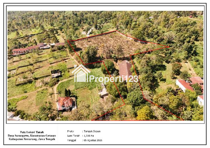 JUAL 🏞️ TANAH INVESTASI PREMIUM – SUMOGAWE, GETASAN COCOK UNTUK HOTEL & RESORT, COTTAGE OR VILLA, RECREATION AREA, RESIDENTIAL DEVELOPMENT - 5