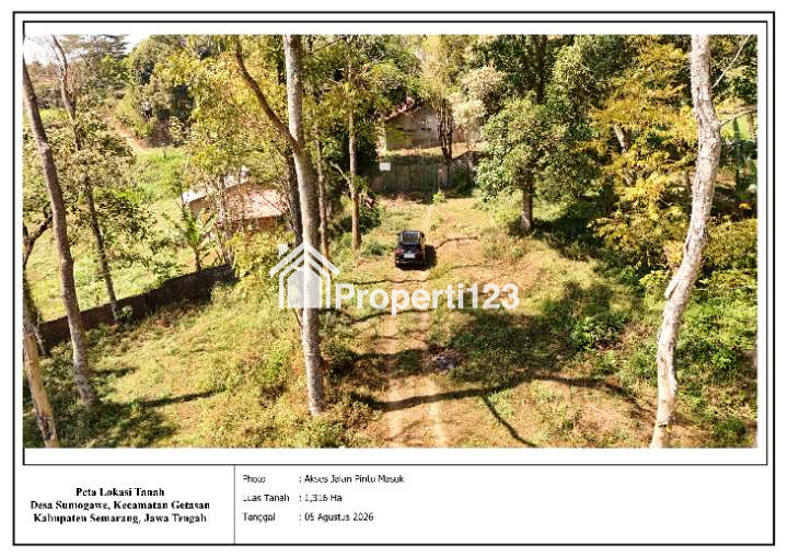 JUAL 🏞️ TANAH INVESTASI PREMIUM – SUMOGAWE, GETASAN COCOK UNTUK HOTEL & RESORT, COTTAGE OR VILLA, RECREATION AREA, RESIDENTIAL DEVELOPMENT - 4
