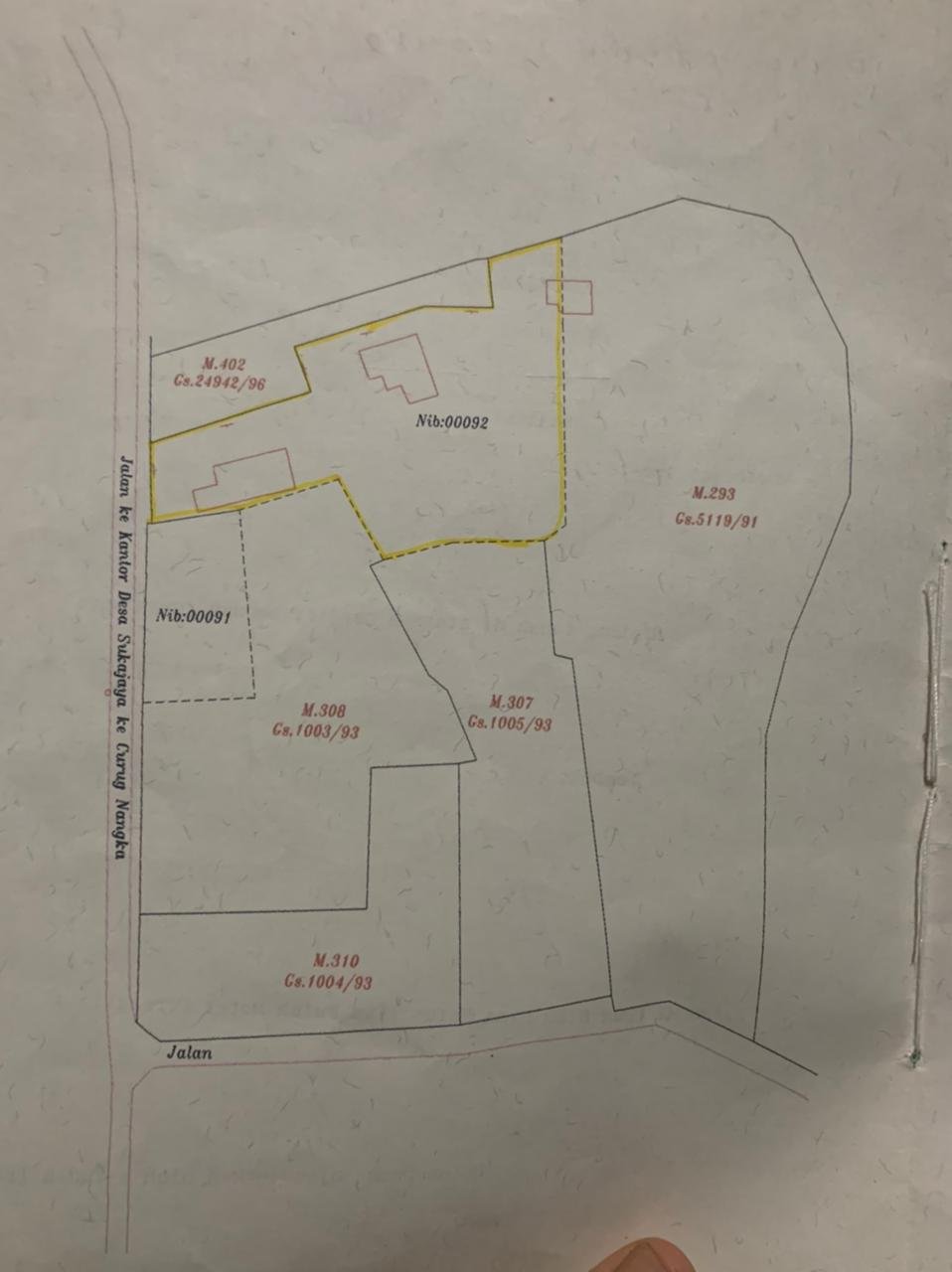 Dijual Tanah Dekat Tempat Wisata Curug Nangka dan Highland Park- Bogor - 3