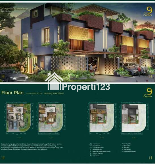 Dijual Rumah baru di HERITAGE RESIDENCE at Puri 11 - 3