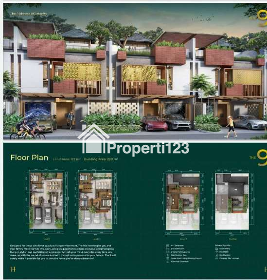 Dijual Rumah baru di HERITAGE RESIDENCE at Puri 11 - 8