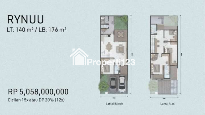 Dijual Rumah di Sutera Narada 1 - NYKKA, Alam Sutera, Tangerang - 2