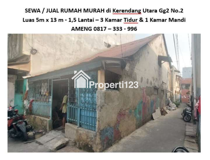 Disewakan Rumah di Kerendang utara gang 2 - 1