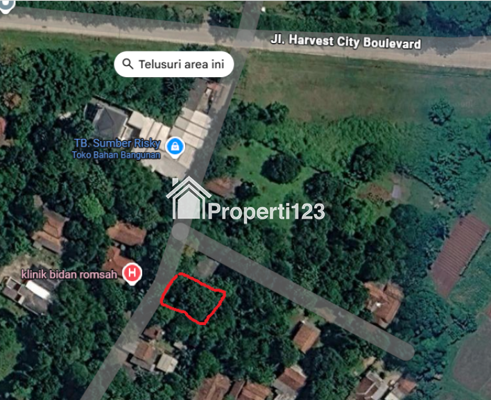 Dijual Tanah Lokasi Strategis di Perbatasan Cileungsi/Bekasi - 1