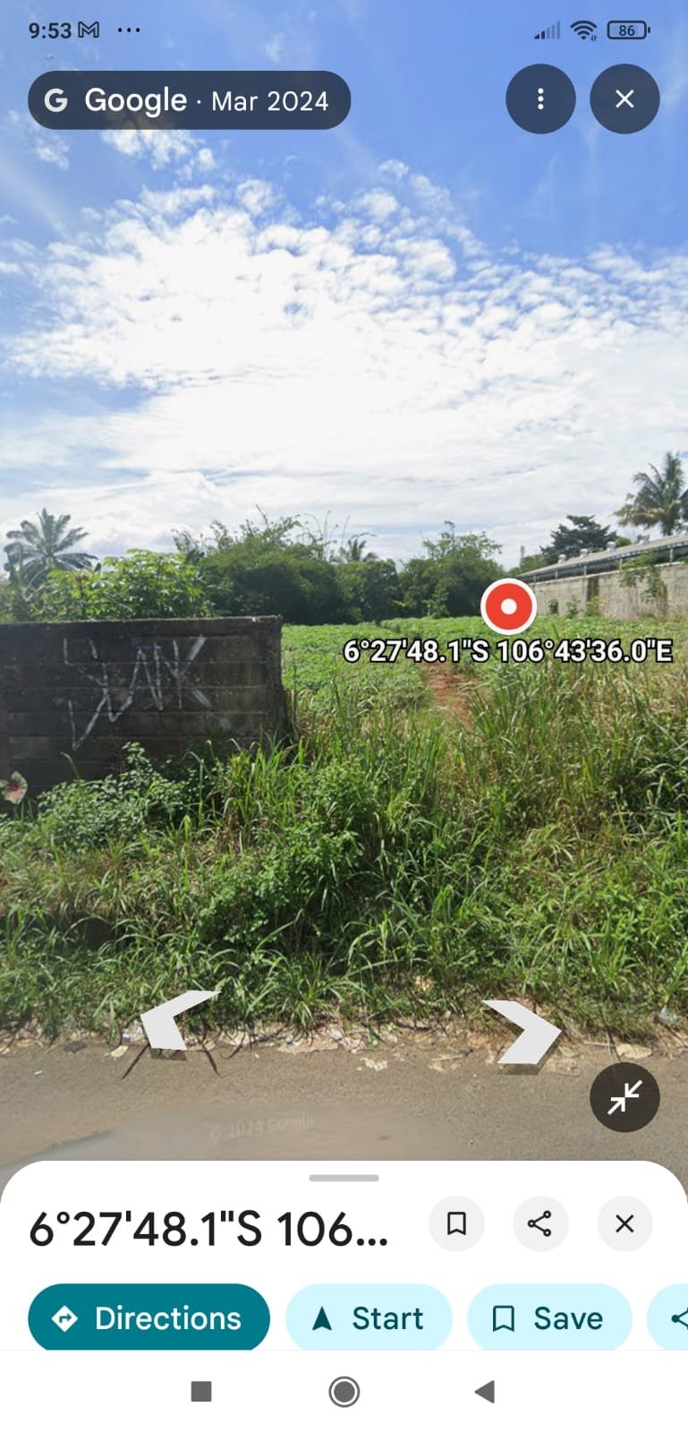 Jual Tanah jampang Kemang Parung Bogor - 2