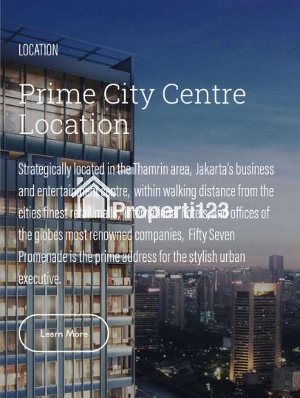 Dijual Apartemen 57 Promenade, MH Thamrin, Jakarta Pusat - 3