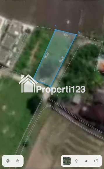 Dijual Tanah 310 M2 Di Tumbak Bayuh Dkt Pererenan Mengwi Badung Bali - 1