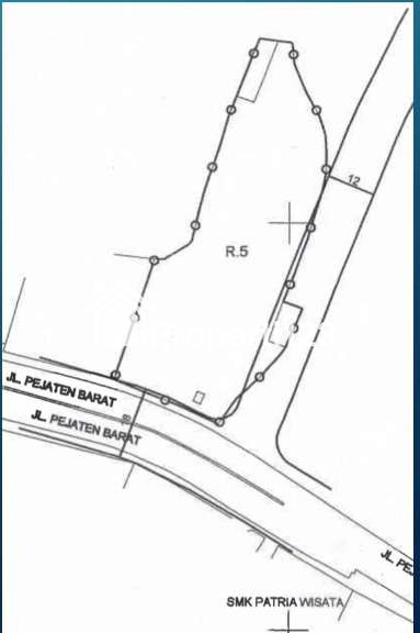 Tanah Diarea Perumahan Cocok Untuk Cluster Mewah Di Pejaten Jakarta Selatan - 1