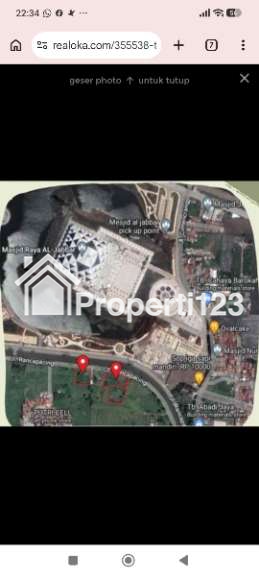 Tanah kebun di masjid terapung al jabbar - 2