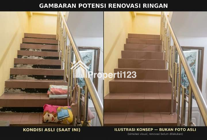 Rumah 2 Lantai Tengah Kota Solo — Nusukan, Banjarsari, SHM, LT100/LB180 - 6