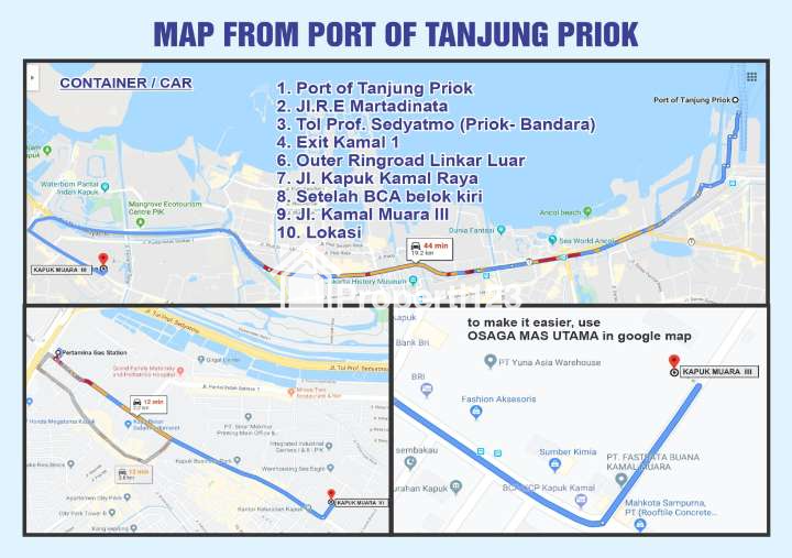 Dijual Gudang di Jl. Kamal Muara III Jakarta Utara - 3