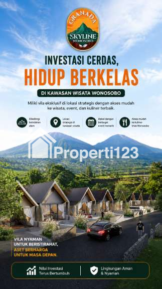 Miliki Kavling Villa dengan View Gunung dan City Light di Wonosobo - 1