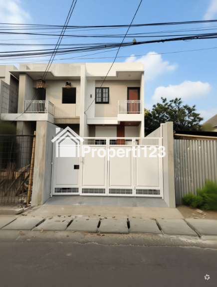 Rumah 2 lantai modern minimalis di Cipayung Jaktim - 1