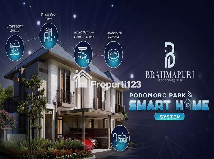 DIJUAL RUMAH MEWAH TEPI DANAU DI PODOMORO PARK BANDUNG - CLUSTER BRAHMAPURI TIPE SAGARA HOOK - 16