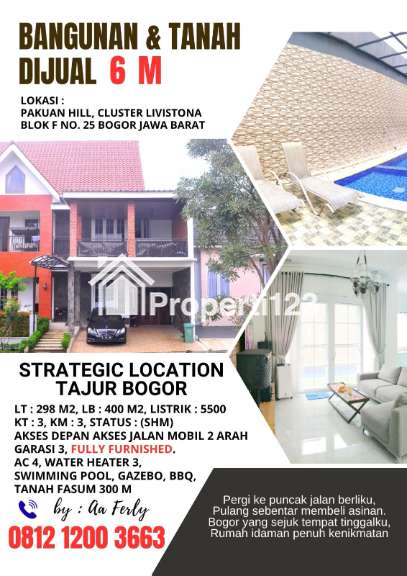 Dijual Rumah Di daerah Komplek Tajur - Bogor - 1