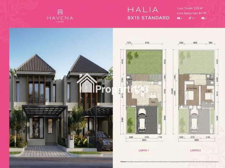Dijual Rumah Primary Mewah Tepi Danau HALIA Havana Lakes Summarecon Tangerang – Promo Bebas IPL & Hadiah Langsung! - 2