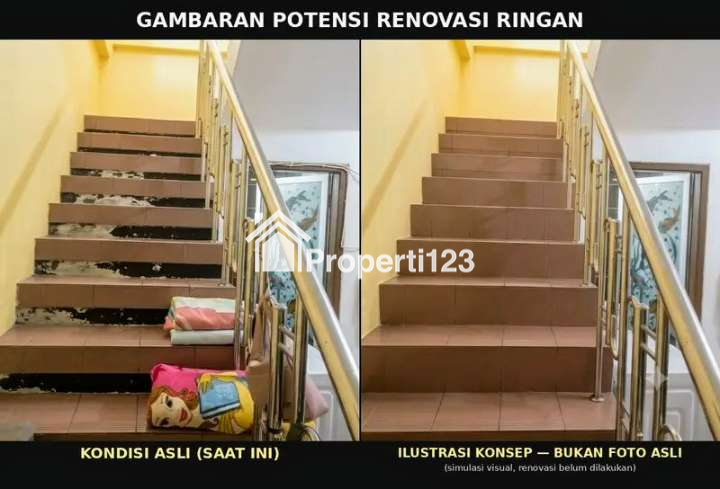 Rumah 2 Lantai Tengah Kota Solo — Nusukan, Banjarsari, SHM, LT100/LB180 - 4