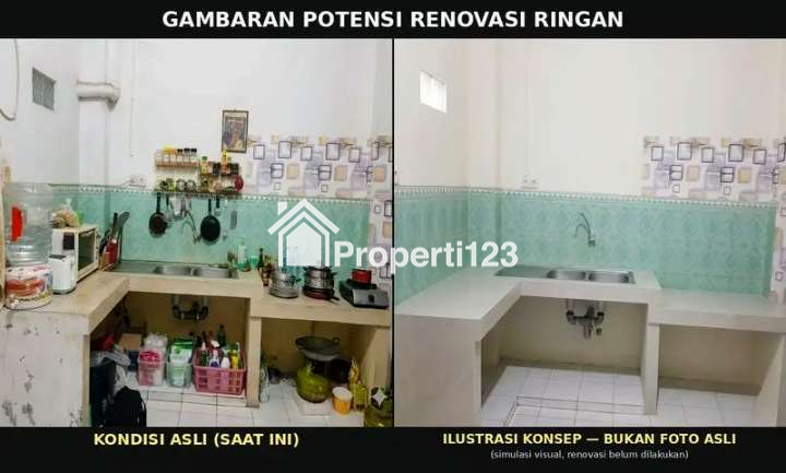 Rumah 2 Lantai Tengah Kota Solo — Nusukan, Banjarsari, SHM, LT100/LB180 - 3