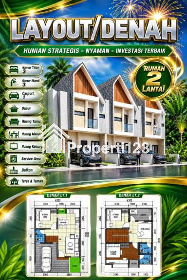 Dijual Rumah Cluster Exclusive di Pondok Ranggon Cipayung Jakarta Timur - 2