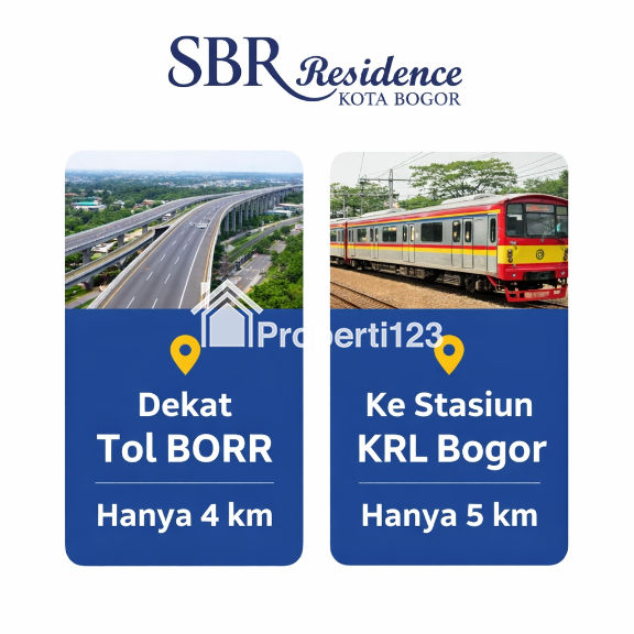 Rumah 2 Lantai 729 Jutaan di Kota Bogor – SBR Residence - 2