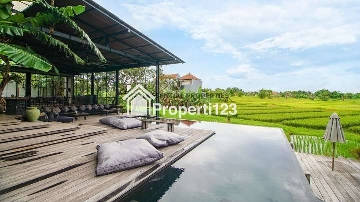STUNNING RICEFILED VIEW 4 BEDROOM VILLA FOR RENT IN BERABAN TANAH LOT – SR139 - 1
