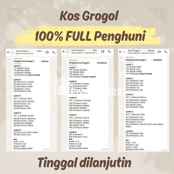 Dijual Rumah Kost di Jl.Muwardi, Grogol, Kec.Grogol Petamburan, Jakarta Barat - 11