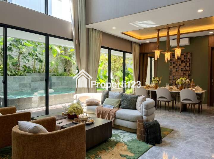 DILALUINYA UNIT HOOK MEWAH! RUMAH PRIMARY FULLY FURNISHED DENGAN PRIVATE POOL DI CLUSTER HILLARY SUMMARECON BANDUNG - 3