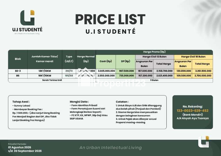 Kost Studente UI - Depok - 10