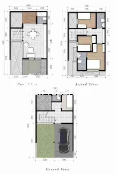 Dijual Rumah 3 Lantai Double Decker Kawasan Premium Whelford Greenwich BSD City - 12