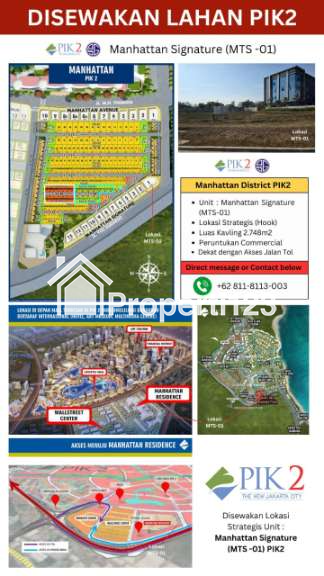 Disewakan Tanah Komersial PIK 2 - di Samping HuaFeng Hotel PIK 2 - 4