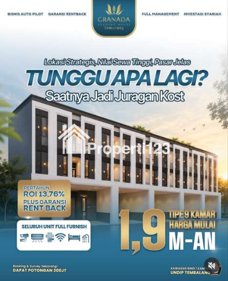 Bangun Investasi Syariah Lokasi Strategis dekat Kampus di Semarang - 3