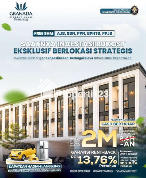 Bangun Investasi Syariah Lokasi Strategis dekat Kampus di Semarang - 8