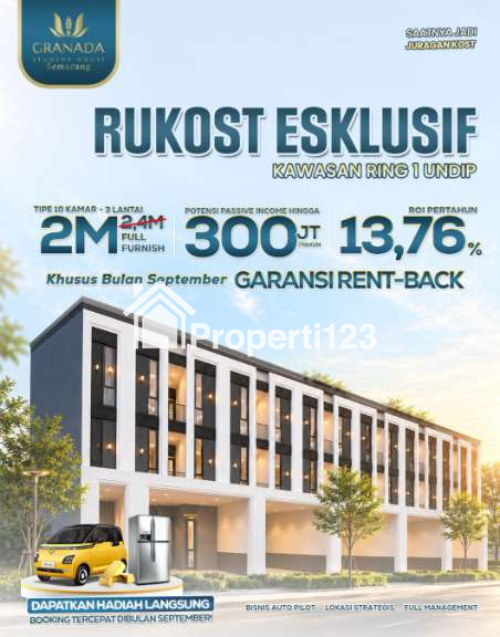 Bangun Investasi Syariah Lokasi Strategis dekat Kampus di Semarang - 7