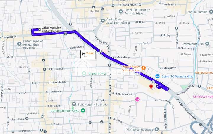 Rumah Asri & Luas di Jakarta Barat dekat GBK - 9