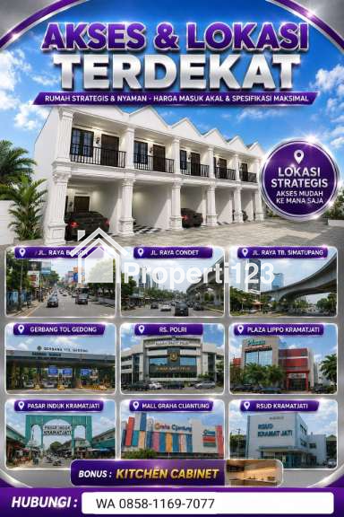 Dijual Rumah Nyaman Strategis di Kramat Jati Jakarta Timur - 2