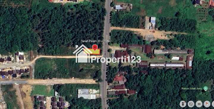 Tanah Banjarbaru Palam Uk. 20 x 35 M - 3