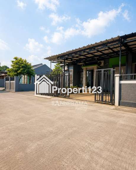 Rumah second murah tanah luas siap huni ditajur halang bogor - 2