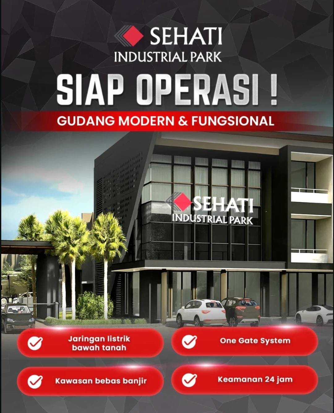 Dijual Gudang Sehati Industrial Park di Jl.Raya Pilang, Ketimang, Kecamatan Wonoayu, Kabupaten Sidoarjo, Surabaya, Jawa Timur - 8