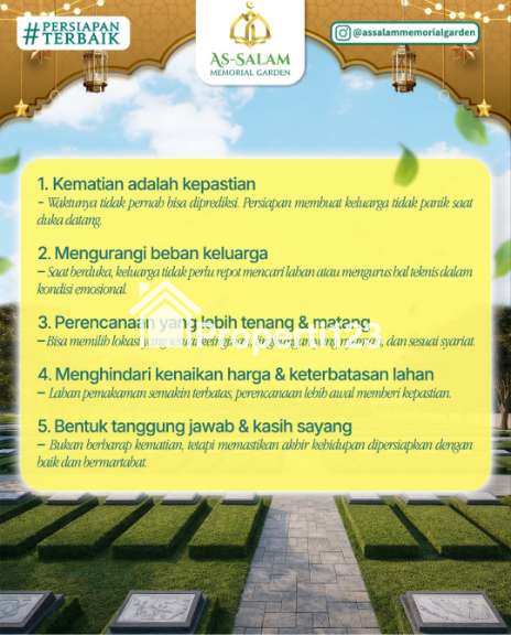 Kavling Makam Islami Ekslusif di Bekasi - 3